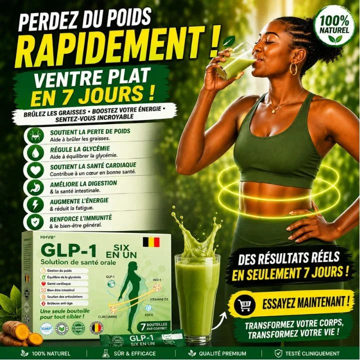 SlimCore™ Élixir Minceur & Anti-Sucre GLP-1 | Perdez 5 kg et contrôlez votre glycémie en 7 jours chrono!