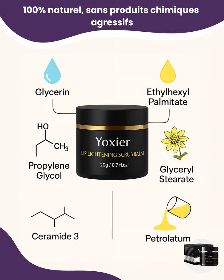 Yoxier™ | Sérum éclaircissant pour lèvres foncée ou ternies par le tabac BN