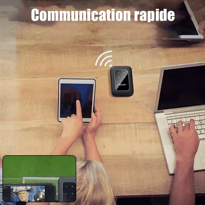 Wifi Portable Sans Fils 4G/ 5G Avec Battery 2100 M-Ah 388 Avis