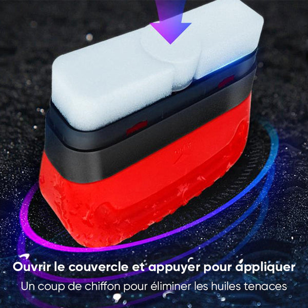Détergeant spécial pour vitres d'automobiles