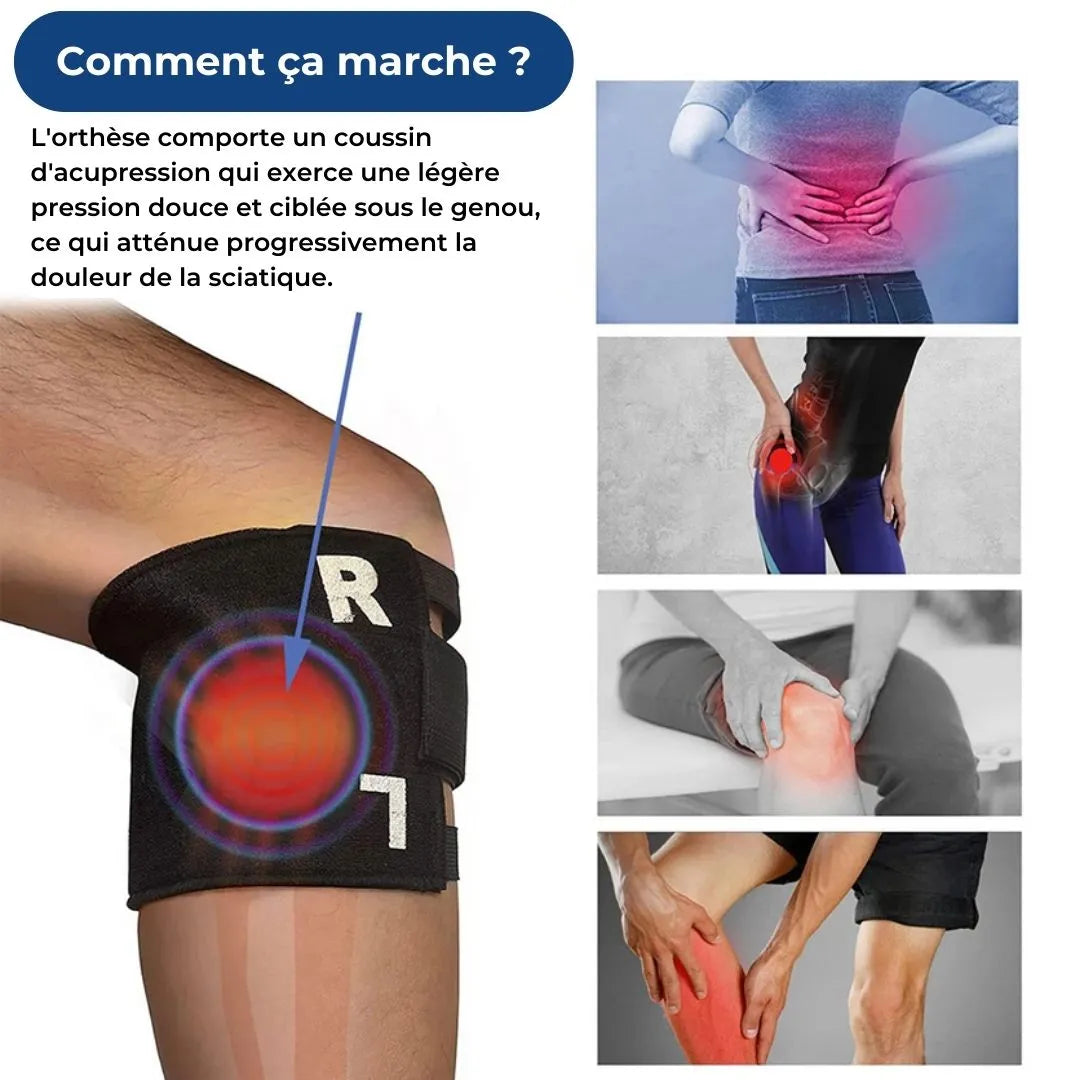 Genouillère xpress™ - Fini les douleurs sciatiques