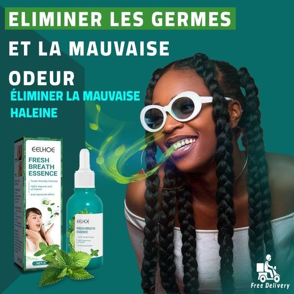 Sérum BREATIFY pour la mauvaise haleine (GB)