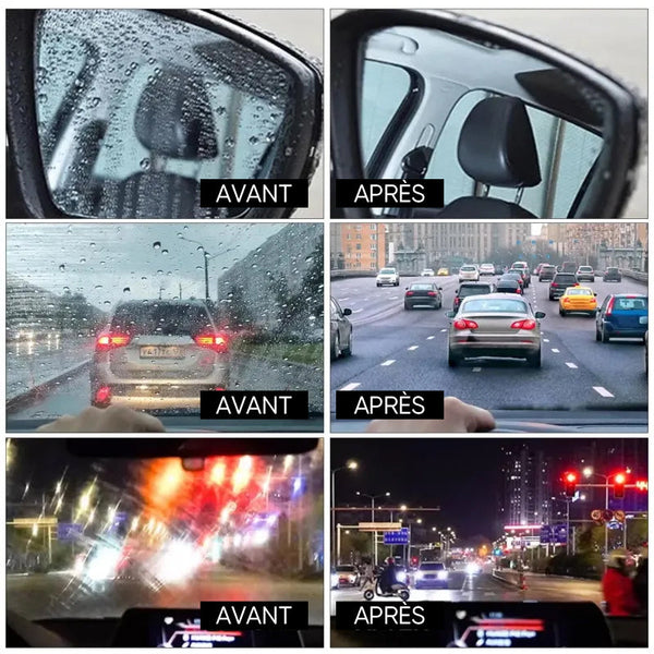Détergeant spécial pour vitres d'automobiles