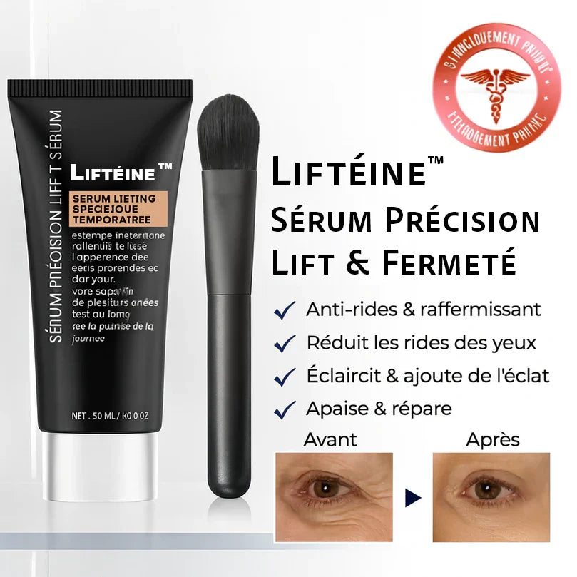 Liftéine™ Sérum Précision Lift & Fermeté | Efface vos rides et retend la peau en 7 minutes!