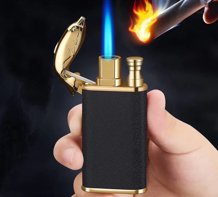 Briquet À Levier Avec Montre Intégrée