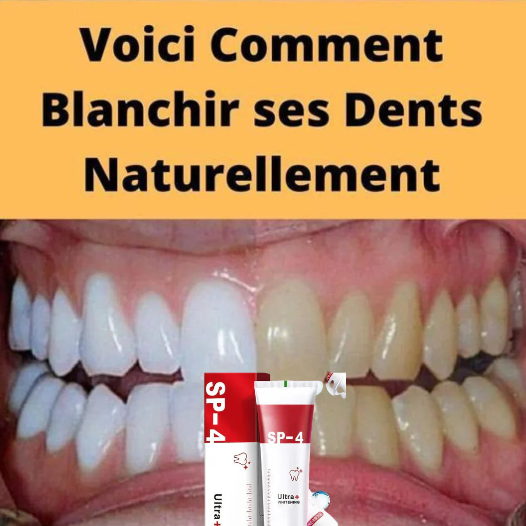 Dents jaunes ? Mauvaise haleine ? Découvrez la solution naturelle SP-4
