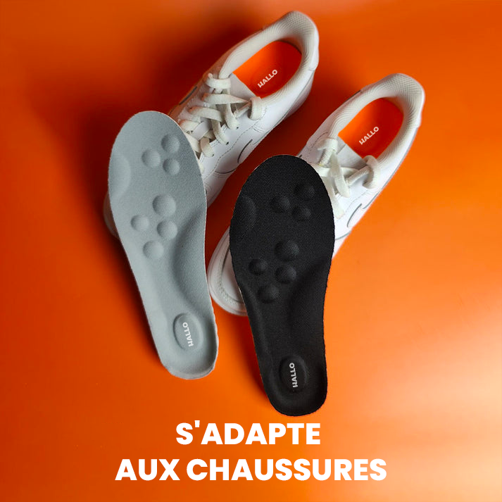 Semelles Hallo orthopédiques 4D