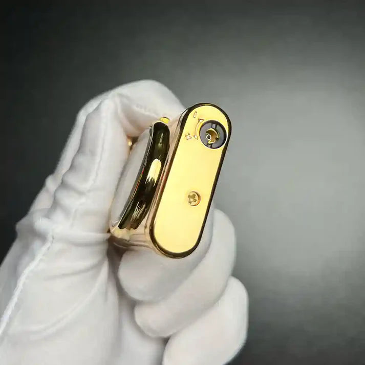 Briquet À Levier Avec Montre Intégrée