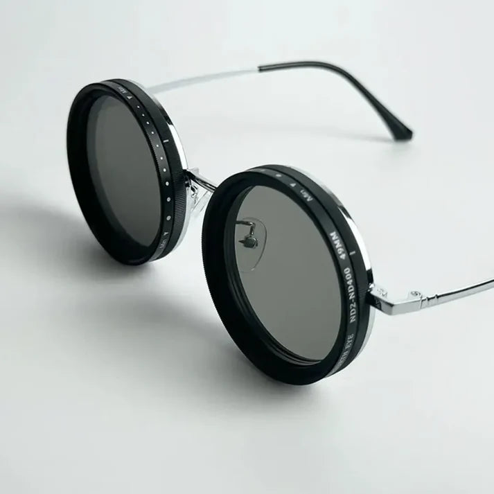 Lunettes De Soleil Rondes Polarisées À Teinte Réglable 388 Avis