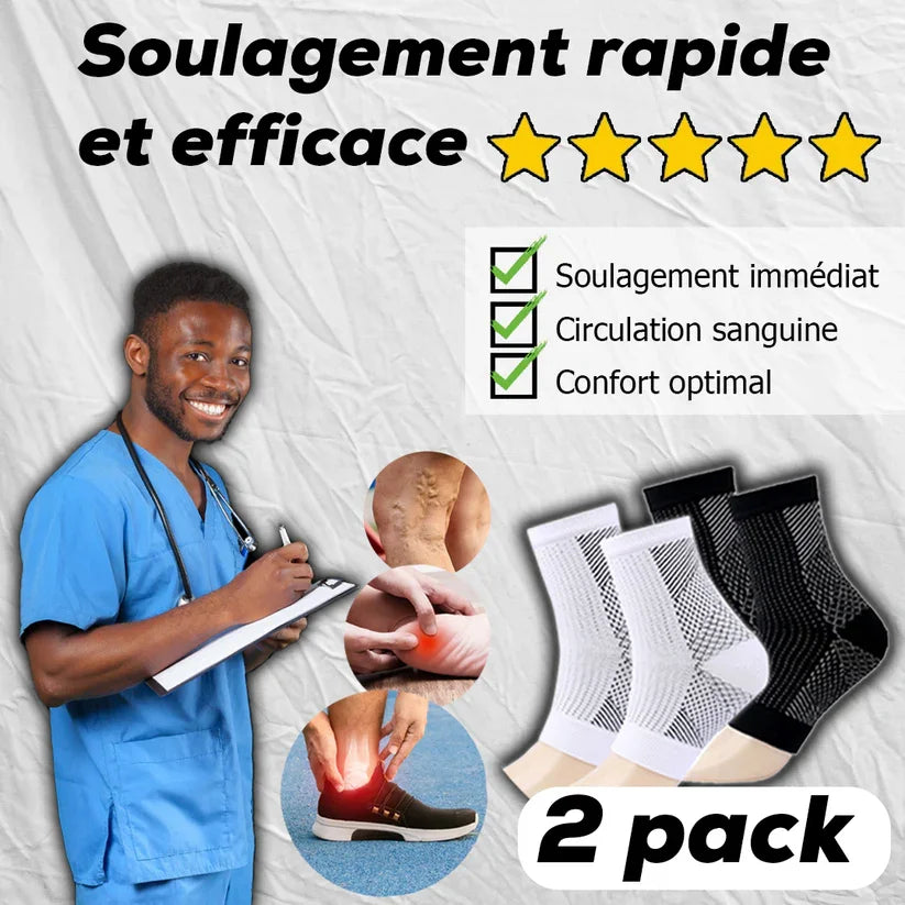Chaussettes de guérison contre la douleur et l’enflure (GB)