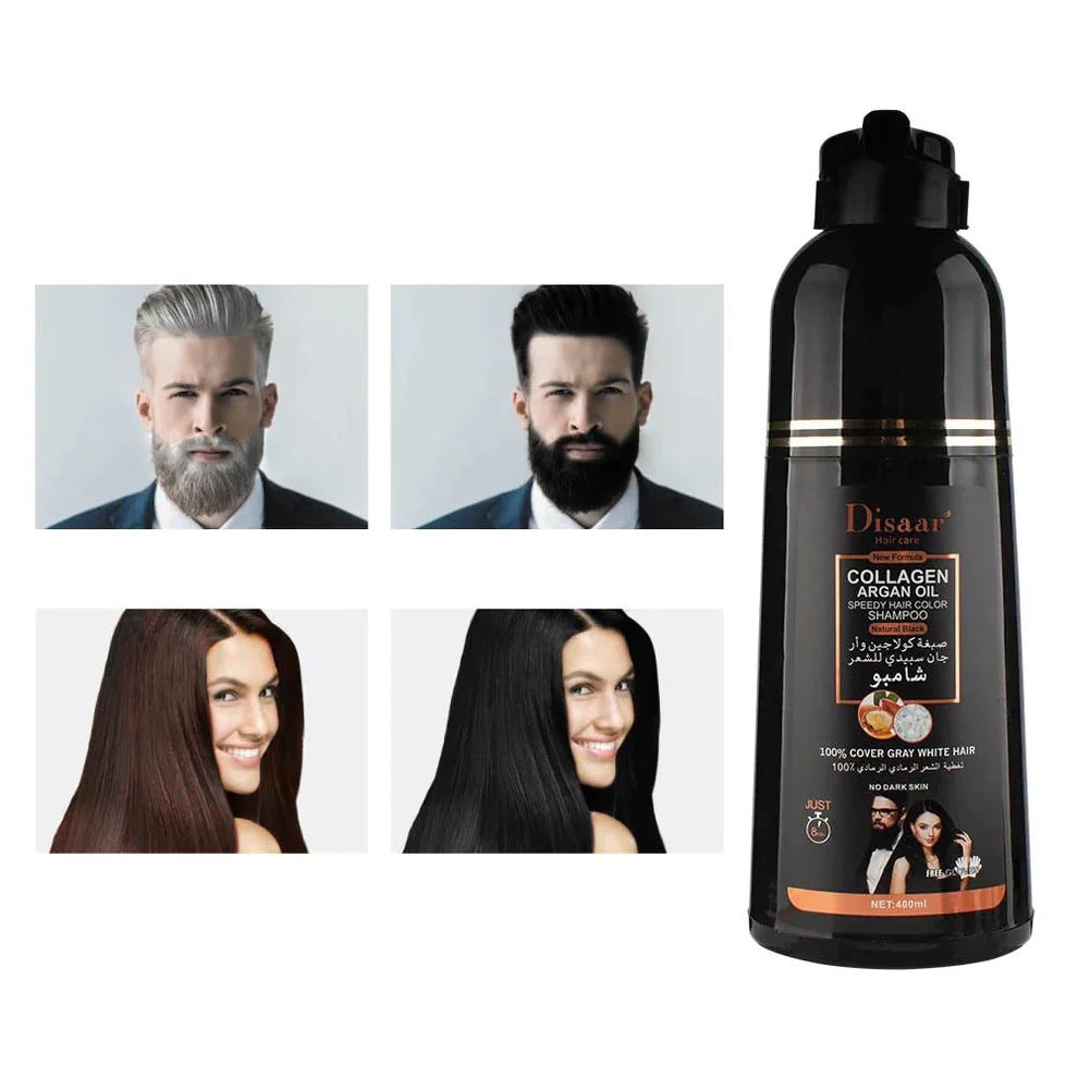 DISAAR huile d'Argan Marocaine -Eliminez les Cheveux Gris ! | Garantie Satisfait ou Remboursé (BN)