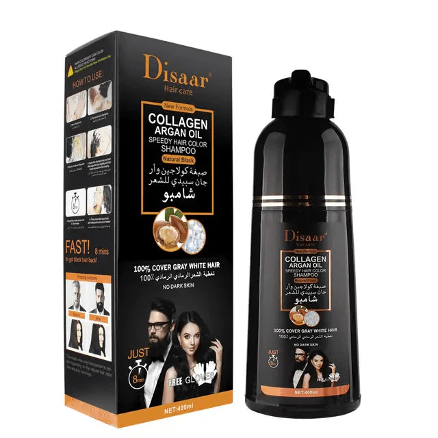 DISAAR huile d'Argan Marocaine -Eliminez les Cheveux Gris ! | Garantie Satisfait ou Remboursé (BN)