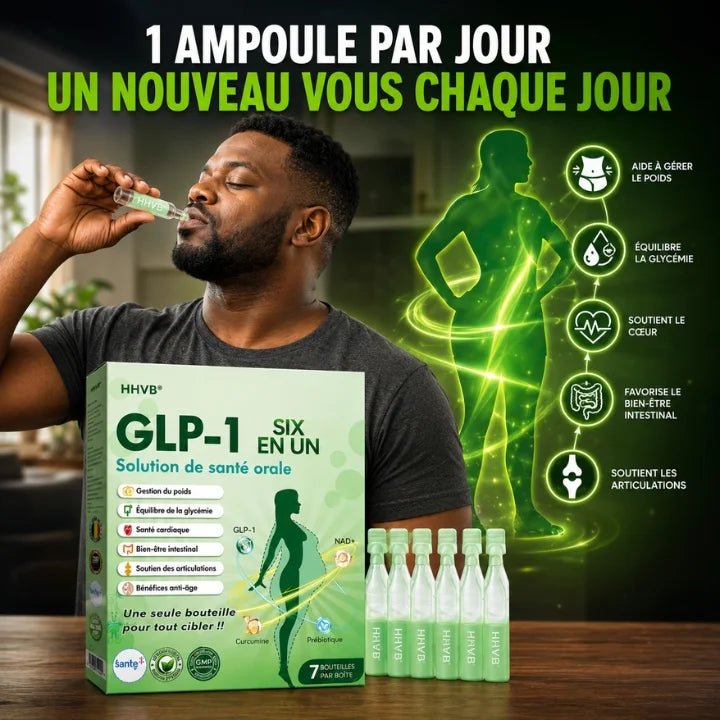 GLP-1 Solution buvable ✨Une dose par jour, des résultats visibles en 7 jours !