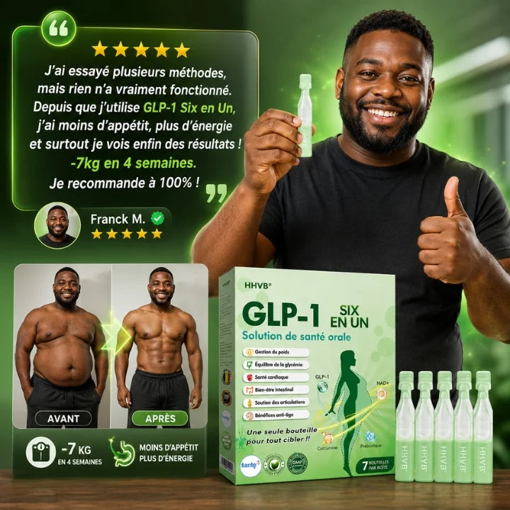 GLP-1 Solution buvable ✨Une dose par jour, des résultats visibles en 7 jours !