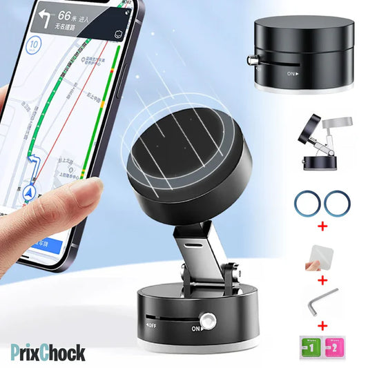 Support Téléphone Magnétique Ultra-Stable à Ventouse MagSafe™ – Rotation 360° pour iPhone et Android