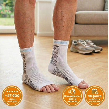 NeuroMarche+ - Chaussettes de Compression Neuro-Apaisantes