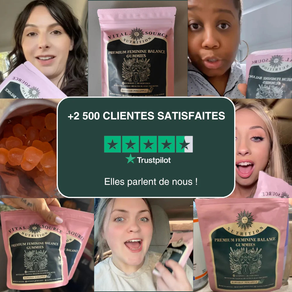 VivaFlora™ Gummies Equilibre Intime