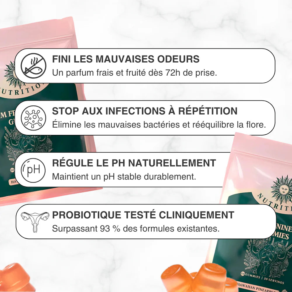VivaFlora™ Gummies Equilibre Intime