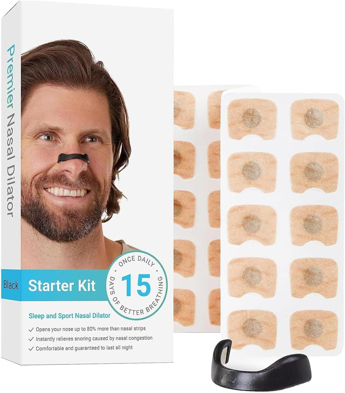Bandelette nasale pour respiration inspiratoire