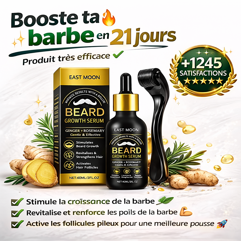 Serum Booste Barbe en ''21 Jours''