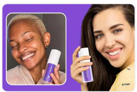 WHITESMILE ™ Dentifrice violet Ultra Blanchissant(GB)