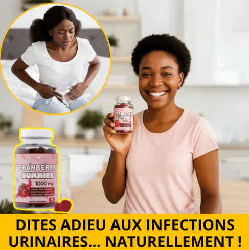 Gomme Détox & Confort Intime - Protection Naturelle à la Canneberge