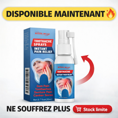 FINI LES DOULEURS DENTAIRES INSUPPORTABLES EN QUELQUES SECONDES
