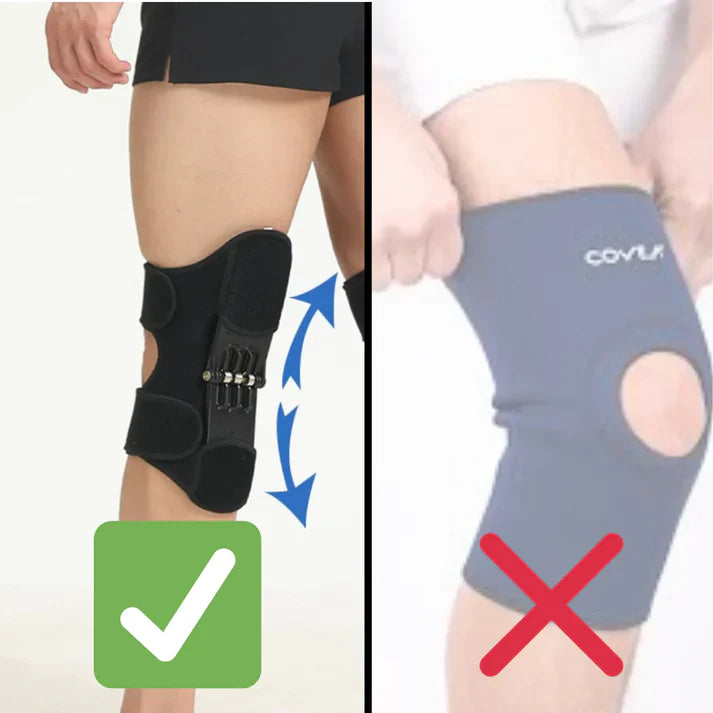 🦵 Genouillère à Ressort Anti-Gravité – Soulage la Douleur et Protège Vos Genoux