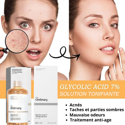 Acide glycolique 240ml = 1 Serum offert (BN)