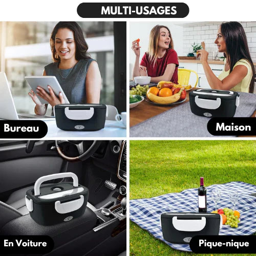 Lunch Box Électrique Portable 3-En-1
