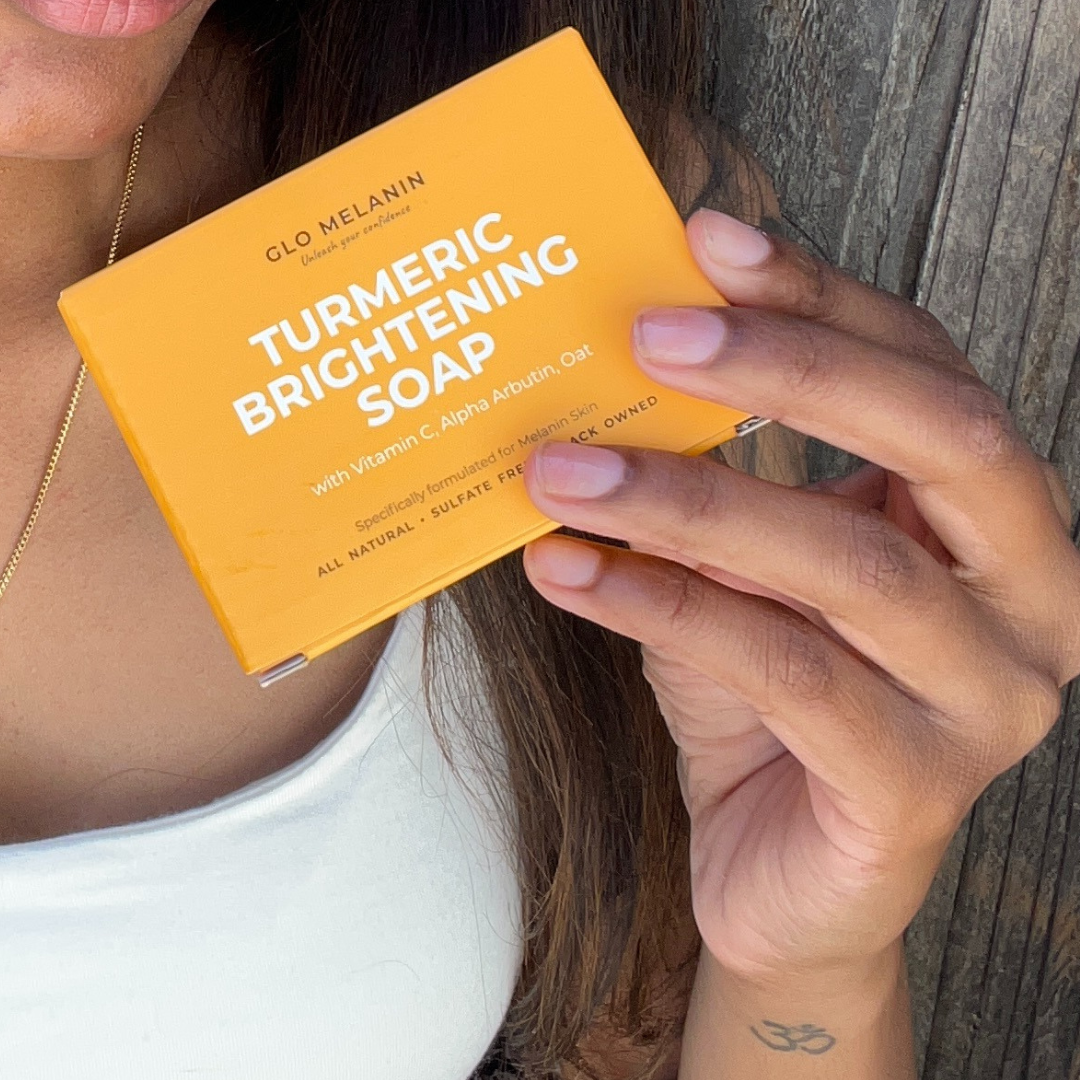 Turmeric Brightening Soap (with Vitamin C, Alpha Arbutin, Oat) 