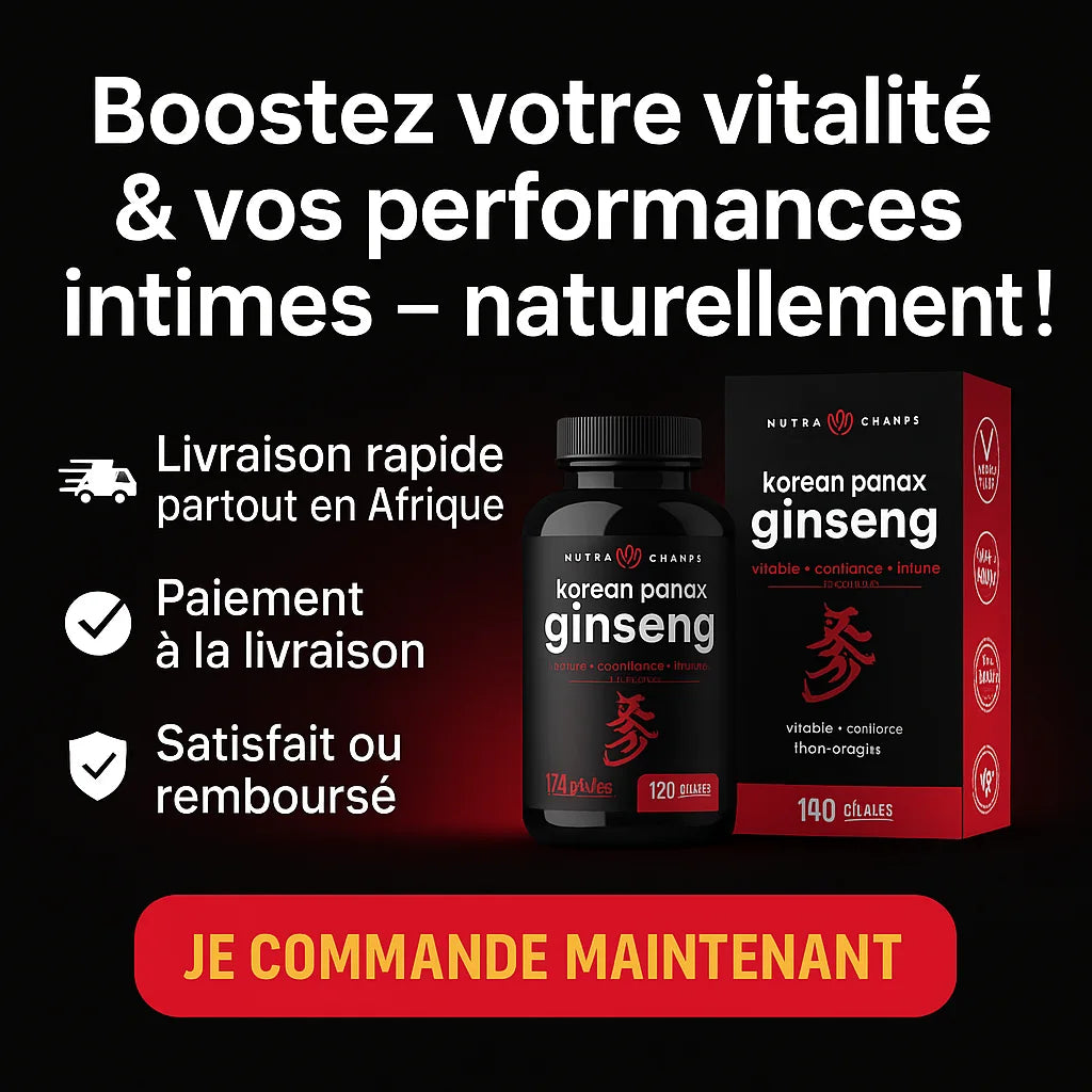 Korean Panax Ginseng – Votre énergie renaît