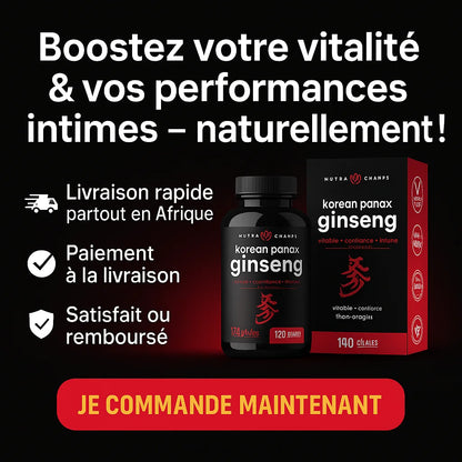 Korean Panax Ginseng – Votre énergie renaît