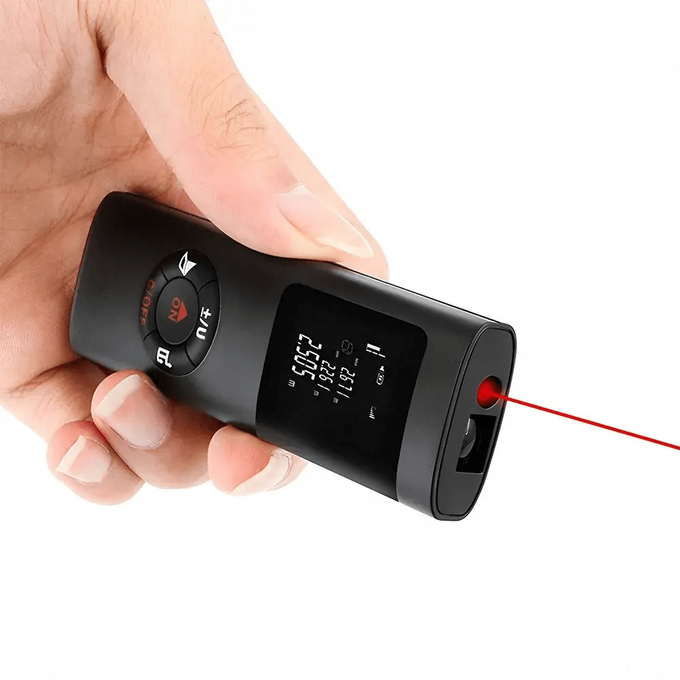 Mini télémètre laser intelligent, mesure infrarouge, USB, aste, portable