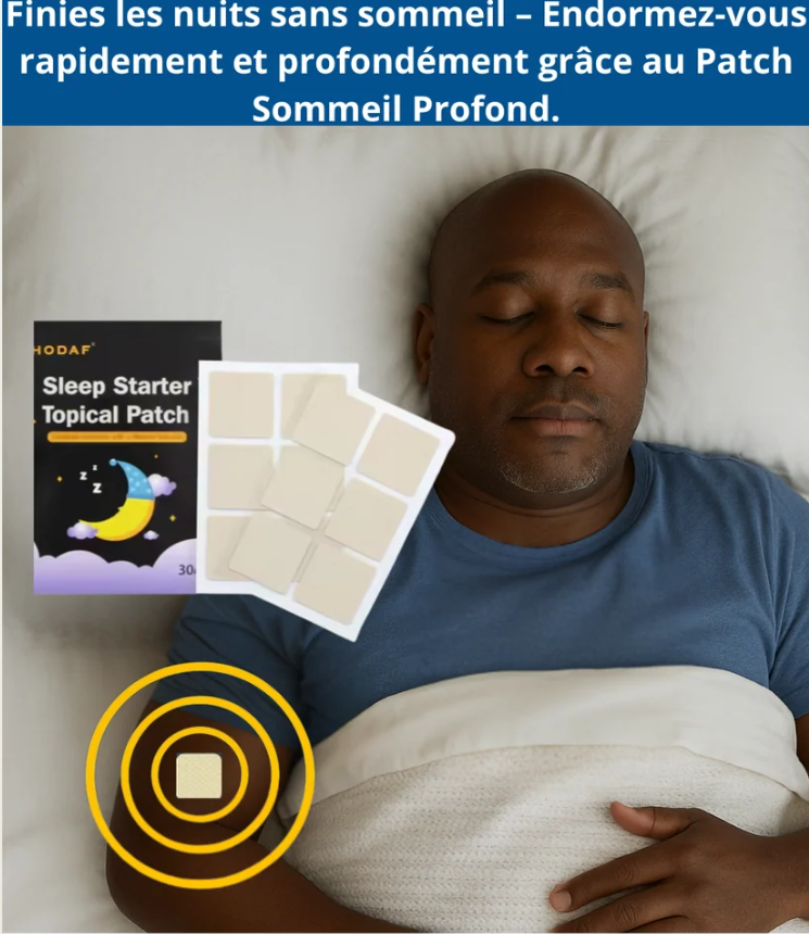 HODAF Patch Sommeil – Dormez mieux, vivez mieux(30ptch) (GB)