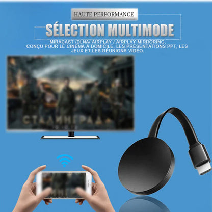 PROJETEUR D'ÉCRAN SANS FIL 1080 HD - BN