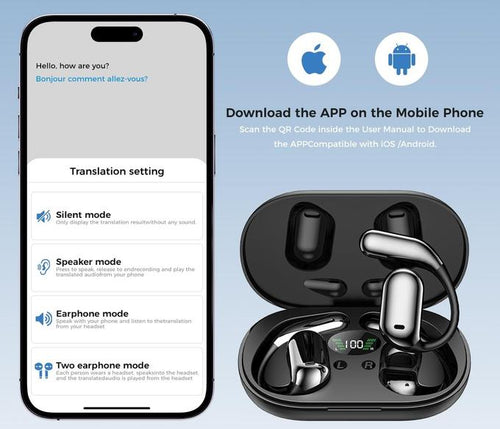 🌍 ÉCOUTEUR TRADUCTEUR IA 🌍 bk