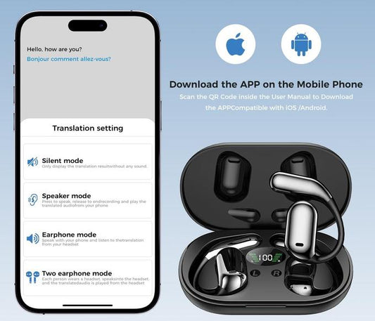 🌍 ÉCOUTEUR TRADUCTEUR IA 🌍 bk