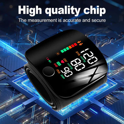 Tensiomètre de Poignet Intelligent et Précis – Surveillez Votre Santé en Un Geste (Satisfait où Remboursé)