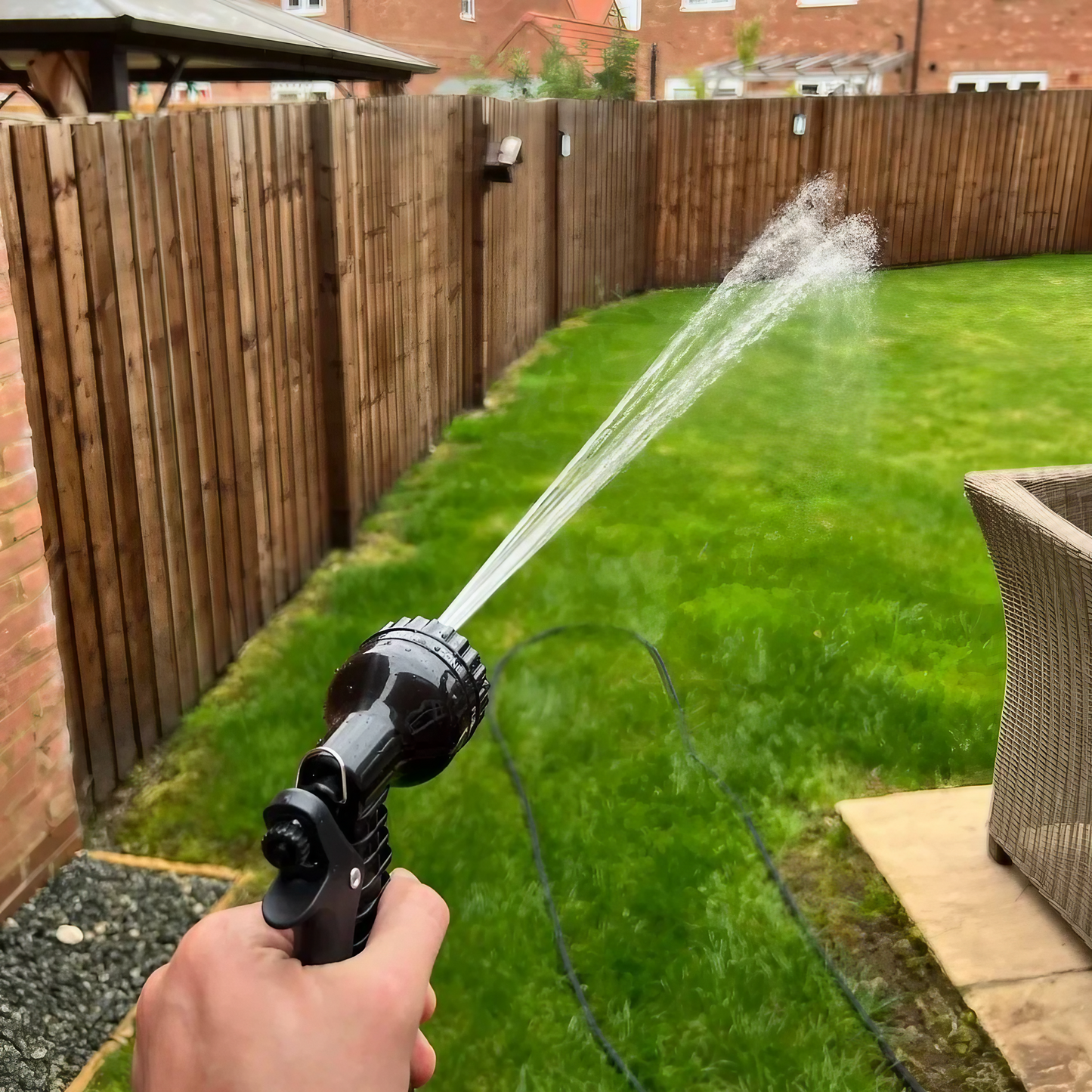 Tuyau extensible multi-usage jusqu'à 30m à l'usage + 2 Filtres à eau offert