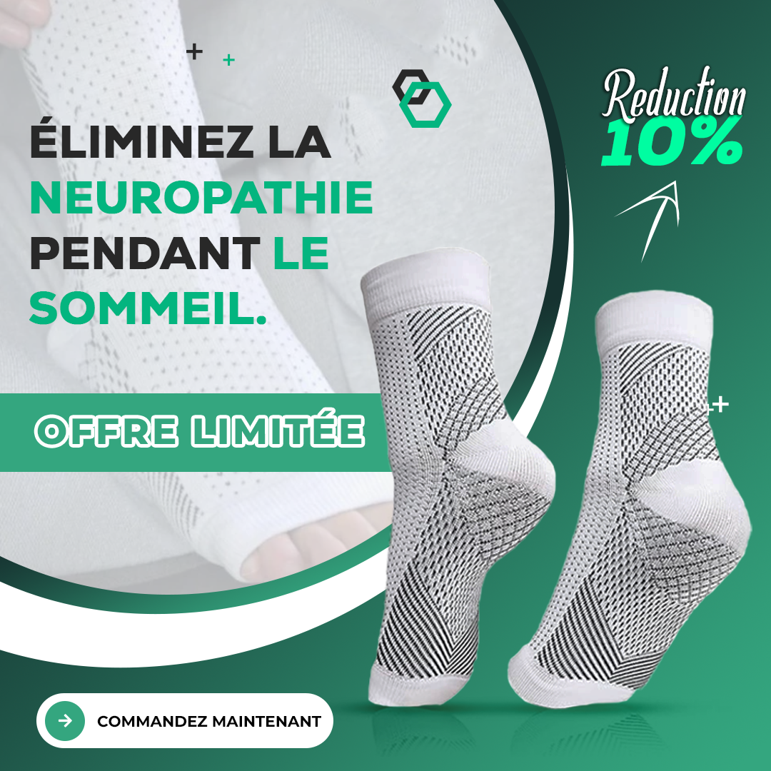Chaussettes de guérison contre la douleur et l’enflure (GB)