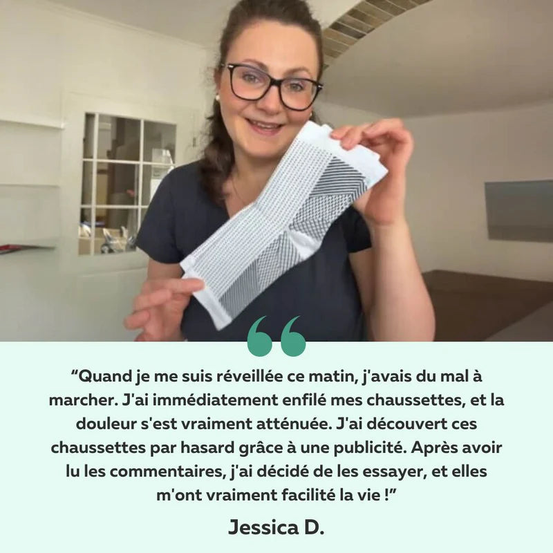 Chaussettes de guérison contre la douleur et l’enflure (GB)
