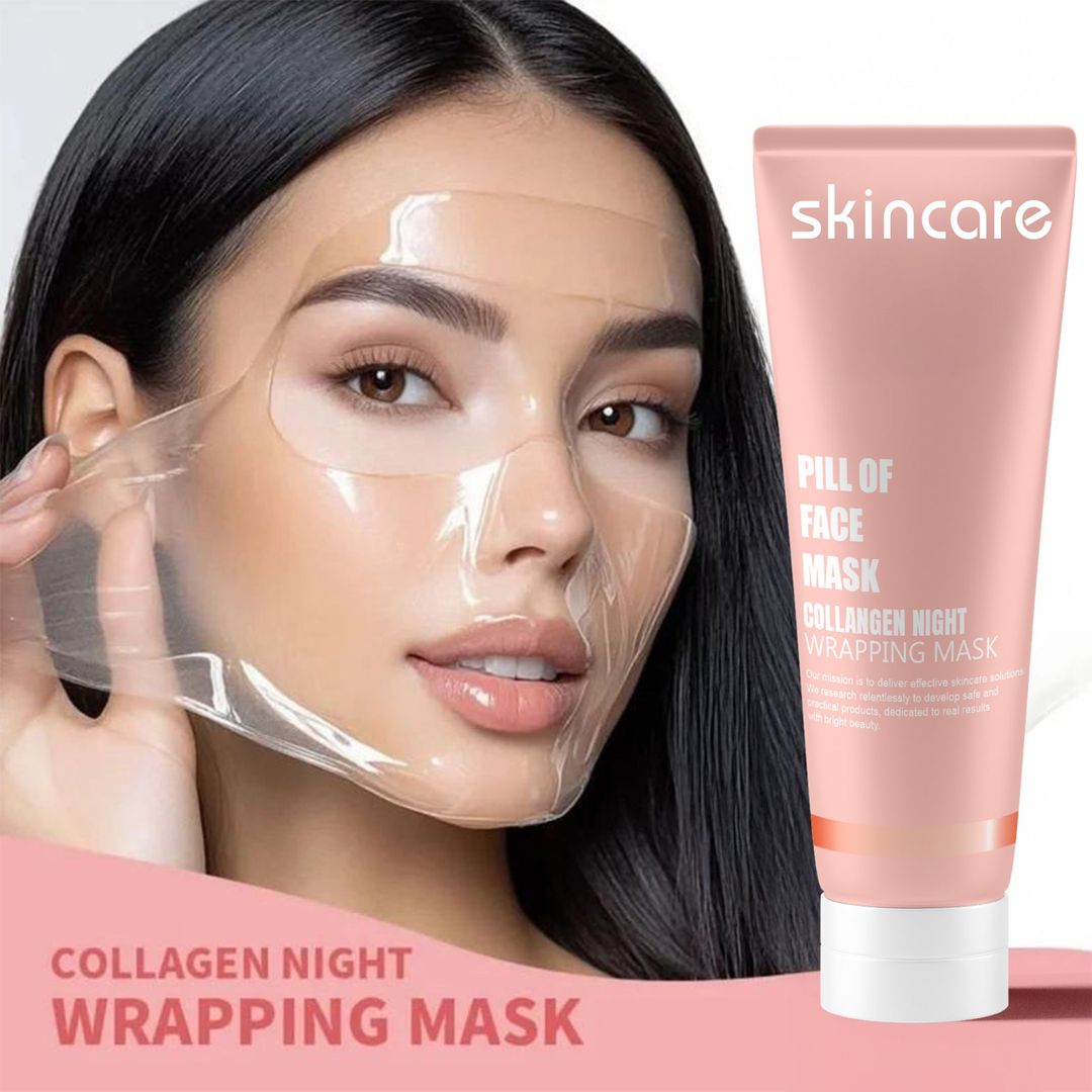 Masque Peel Off Enveloppant de Nuit au Collagène