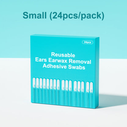 Bâtonnets Lavables pour l’Hygiène des Oreilles – Boîte de 24