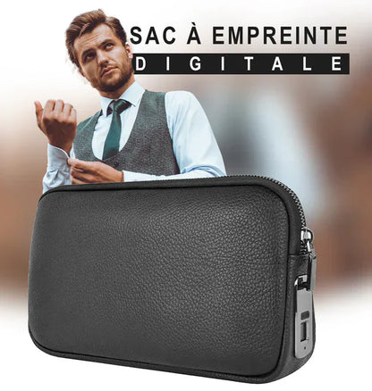 Sac En Cuir à Empreinte Digitale