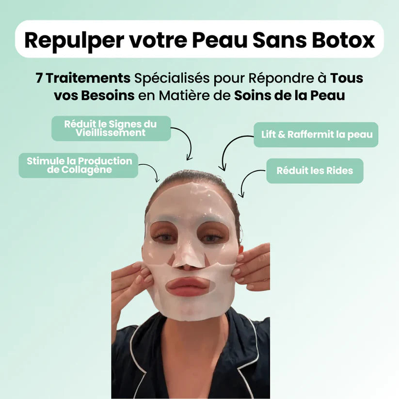 Masque Bio-Collagène (1 COMMANDE = 15 SACHETS)