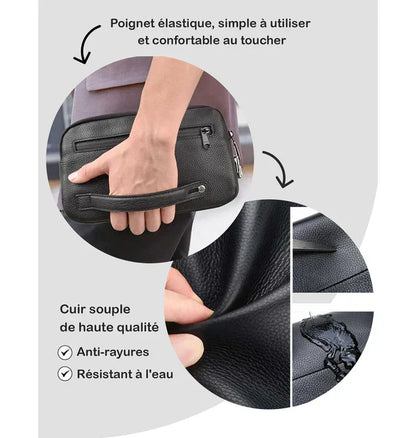 Sac En Cuir à Empreinte Digitale