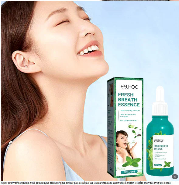 Spray Assainisseur d'Haleine à la Menthe