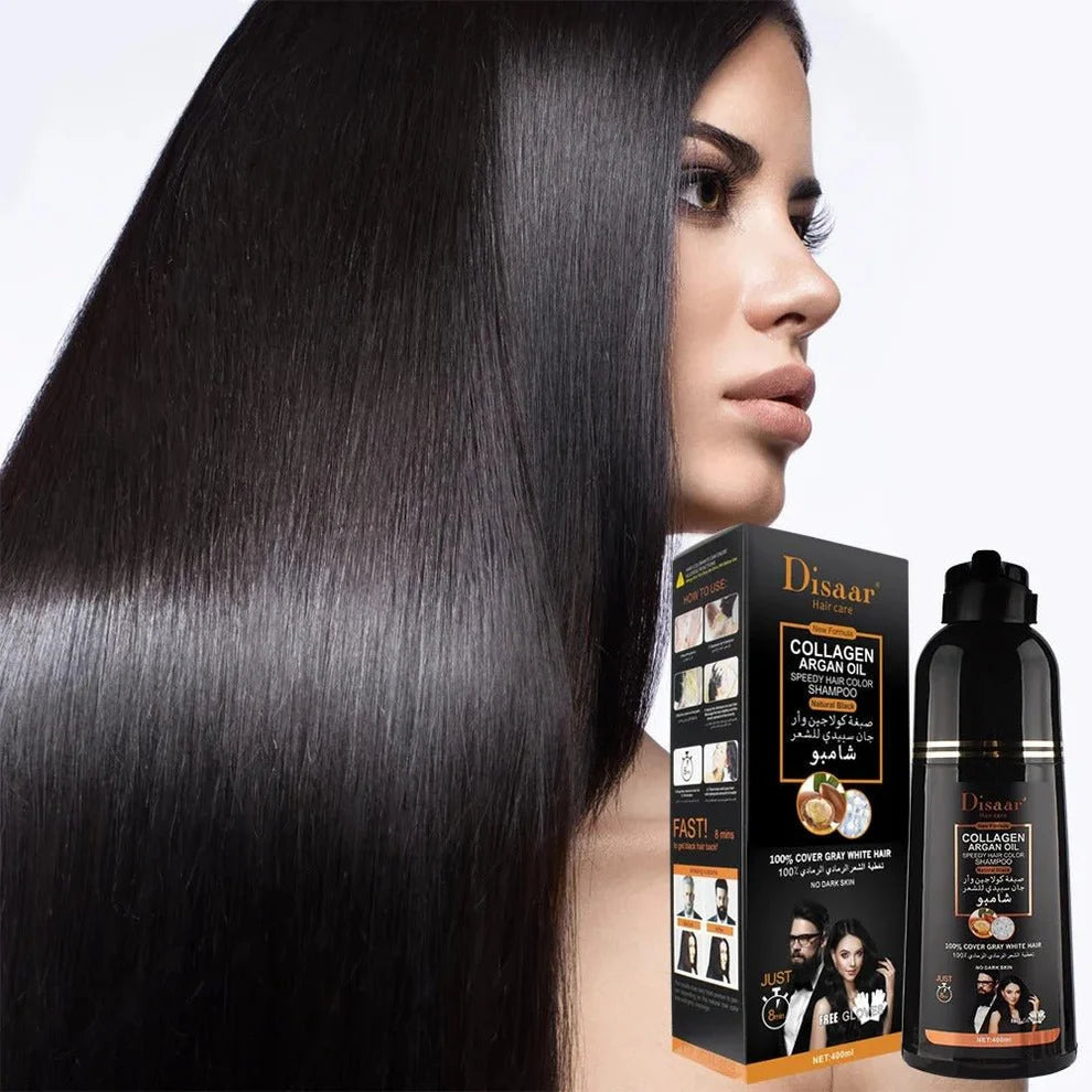 DISAAR huile d'Argan Marocaine -Eliminez les Cheveux Gris ! | Garantie Satisfait ou Remboursé (BN)