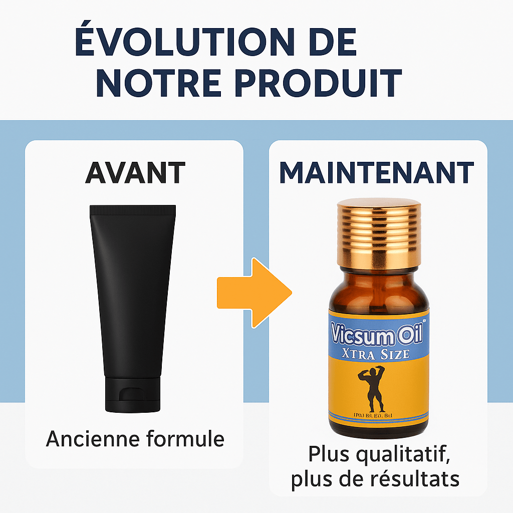 Vicsum Oil -  HUILE POUR HOMME POUR CROISSANCE DU BANGA.LA (Livraison discrète 😉)